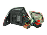 ANZO 1999-2001 BMW 3 Series E46 LED Taillights Red/Smoke 2pc ANZO Tail Lights  AXOPROS
