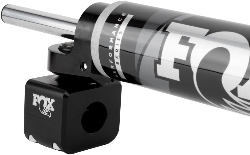 Fox 08-16 Ford Superduty 2.0 Performance Series 8.2in. TS Stabilizer Bottom Axle Mount 1 1/8in Shaft FOX Steering Stabilizer  AXOPROS