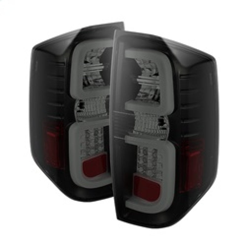 Spyder Toyota Tundra 2014-2016 Light Bar LED Tail Lights Black Smoke ALT-YD-TTU14-LED-BSM SPYDER Tail Lights  AXOPROS