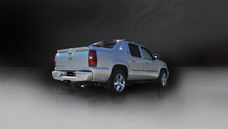 Corsa 2009-2013 Chevrolet Suburban 1500 5.3L V8 Polished Sport Cat-Back Exhaust CORSA Performance Catback  AXOPROS