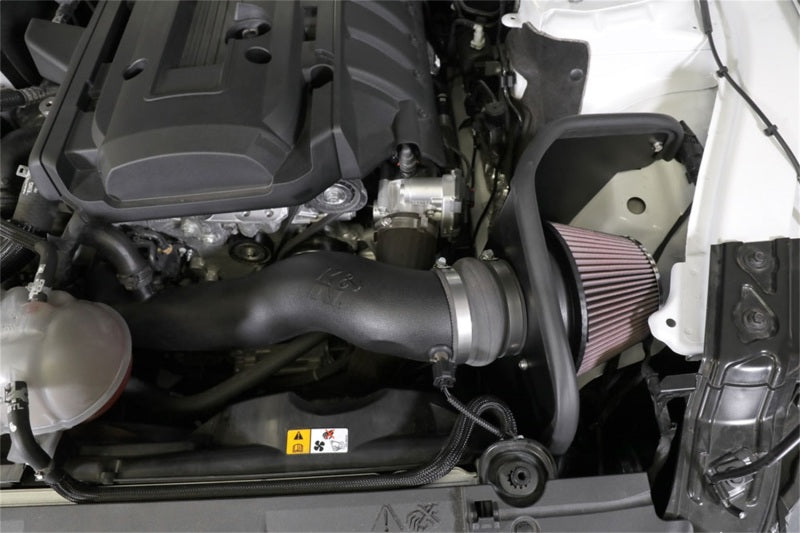 K&N 2018 Ford Mustang L4-2.3L F/I Aircharger Performance Intake K&N Engineering Cold Air Intakes  AXOPROS