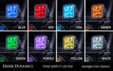 Diode Dynamics SS5 LED Pod Pro - White Combo (Pair) Diode Dynamics Light Accessories and Wiring  AXOPROS