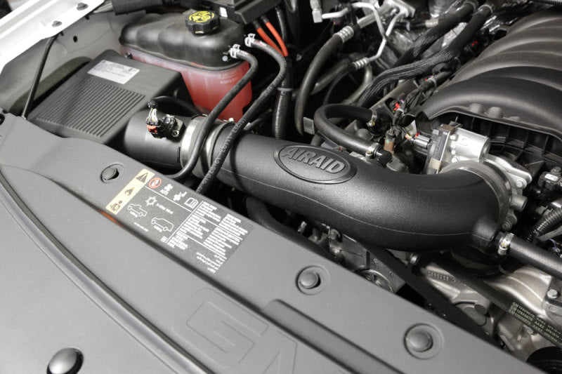 Airaid 17-18 GMC Sierra/Yukon V8-6.2L F/I Jr Intake Kit - Oiled / Red Media Airaid Cold Air Intakes  AXOPROS