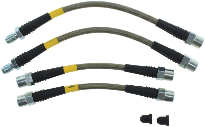 StopTech Audi Rear Stainless Steel Brake Line Kit Stoptech Brake Line Kits  AXOPROS
