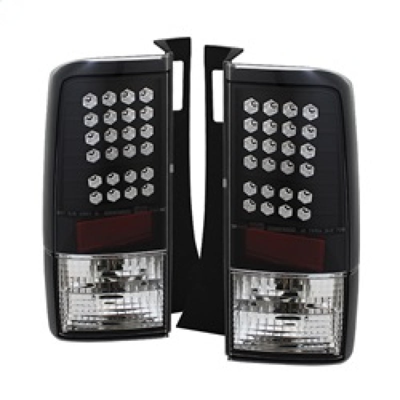 Spyder Scion XB 03-07 LED Tail Lights Black ALT-YD-TSXB03-LED-BK SPYDER Tail Lights  AXOPROS