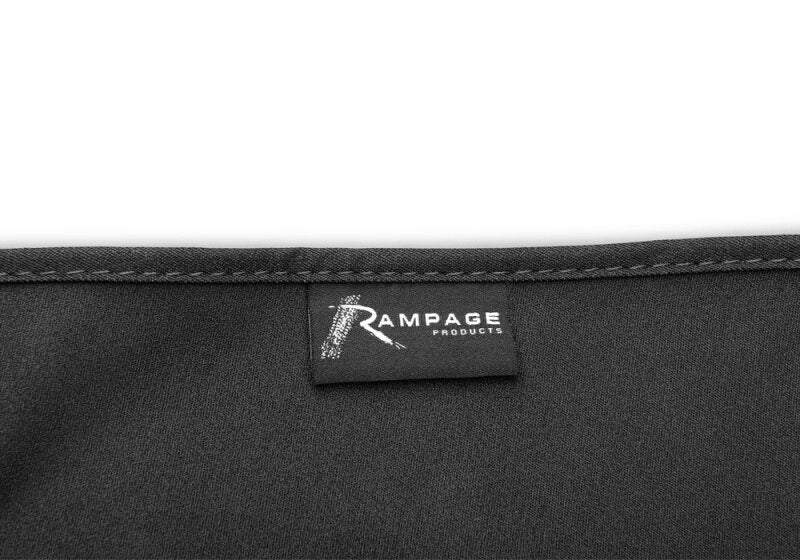 Rampage 2018-2019 Jeep Wrangler(JL) Unlimited Sport 4-Door Wind Breaker - Black Rampage Car Covers  AXOPROS