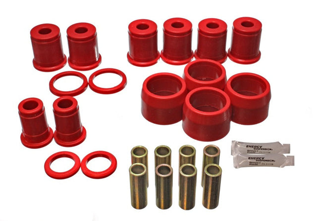 Energy Suspension Rear Cntrl Arm W/Thrust Washrs - Red Energy Suspension Bushing Kits  AXOPROS