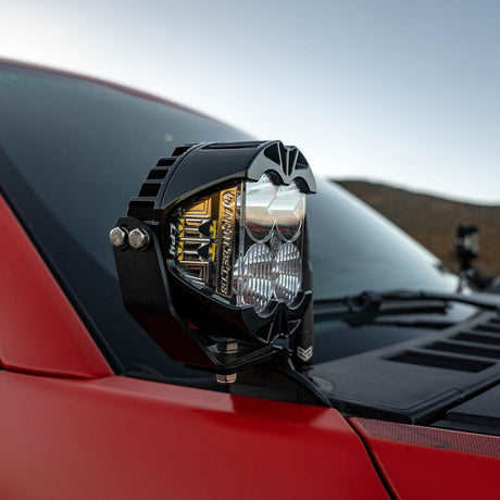 Baja Designs 21-25 Ford Raptor (Base/37/R) LP4 A-Pillar Kit Baja Designs Light Mounts  AXOPROS