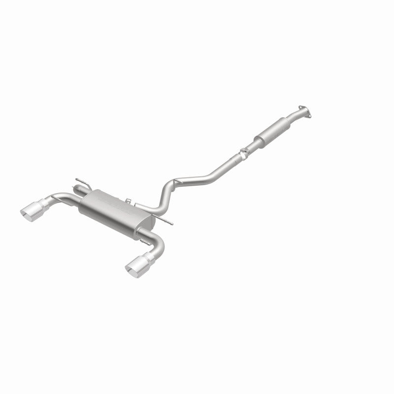 MagnaFlow 13 Scion FR-S / 13 Subaru BRZ Dual Split Rear Exit Stainless Cat Back Performance Exhaust Magnaflow Catback  AXOPROS