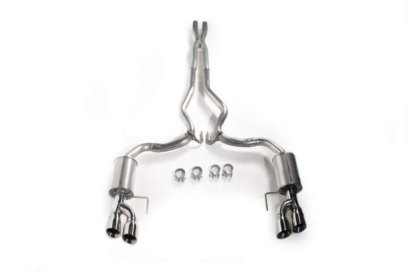 Roush 2018-2024 Ford Mustang 5.0L V8 Cat-Back Exhaust Kit (Fastback Only) Roush Catback  AXOPROS