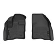 Husky Liners 10-19 Ford Taurus / 09-16 Lincoln MKS X-act Contour Series Front Floor Liners - Black Husky Liners Floor Mats - Rubber  AXOPROS