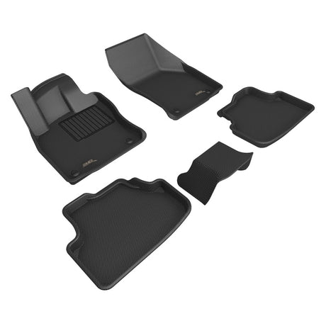 3D MAXpider 3D MAXpider 21-23 Volkswagen Golf Gti/Golf R Kagu Floor Mat- Black R1 R2 Floor Mats - Rubber aftermarket performance part