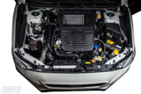 Turbo XS 15-16 Subaru WRX/STI Billet Aluminum Radiator Stay - Black Turbo XS Radiator Stays  AXOPROS