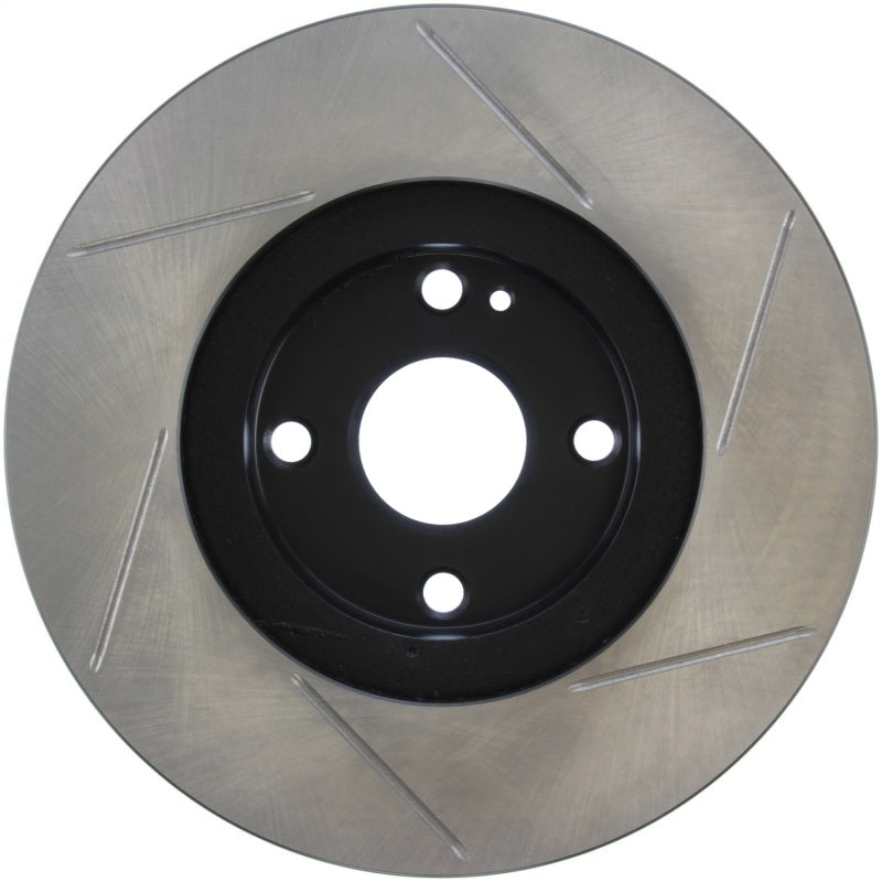 StopTech Power Slot 01-05 Mazda Miata Sport Suspension/Turbo SportStop Slotted Front Right Rotor Stoptech Brake Rotors - Slotted  AXOPROS