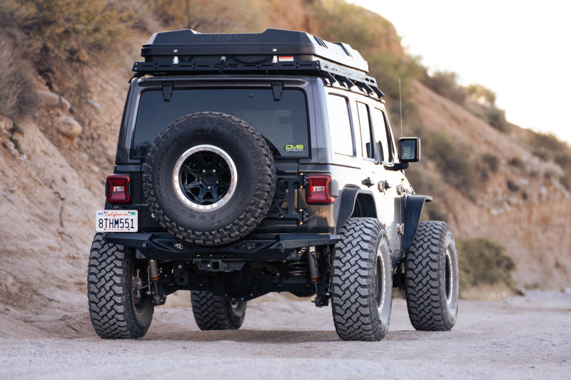 DV8 Offroad 18-23 Wrangler JL Spec Series Rear Bumper DV8 Offroad Bumpers - Steel  AXOPROS