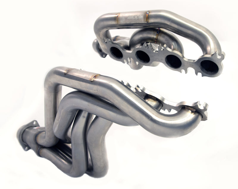 Kooks 2020+ Mustang GT500 5.2L 2in x 3in SS Headers w/GREEN Catted Connection Pipe Kooks Headers Headers & Manifolds  AXOPROS