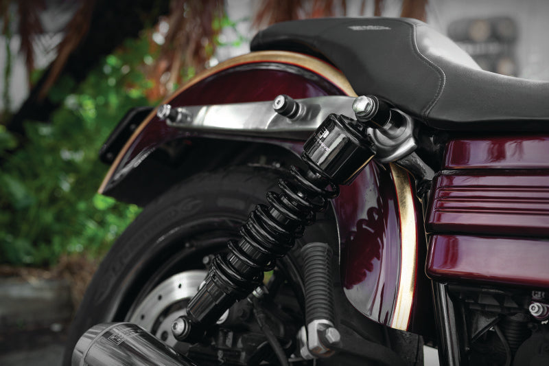 Progressive Harley 412 Series Shocks 13.5in - Black Progressive Shocks and Struts  AXOPROS