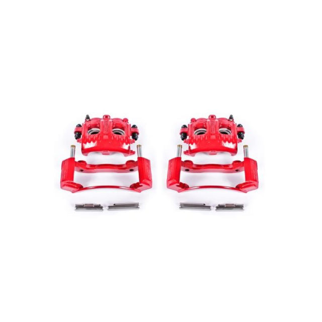 Power Stop 97-02 Ford Expedition Front Red Calipers w/Brackets - Pair PowerStop Brake Calipers - Perf  AXOPROS