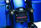 Kuryakyn Deep Dish Bezel For Bullet Turn Signals Smoke Lens Gloss Black Kuryakyn Light Accessories and Wiring  AXOPROS