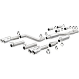 MagnaFlow 2017+ Dodge Challenger 409 SS Polished 3in Quad Tips Cat-Back Exhaust Magnaflow Catback  AXOPROS