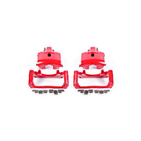 Power Stop 07-09 Chrysler Aspen Rear Red Calipers w/Brackets - Pair PowerStop Brake Calipers - Perf  AXOPROS