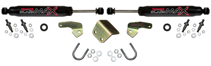 Skyjacker 2011-2017 Chevrolet Silverado 2500 HD 4 Wheel Drive Steering Damper Kit Skyjacker Steering Dampers  AXOPROS