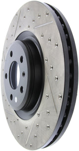 StopTech Slotted & Drilled Sport Brake Rotor Stoptech Brake Rotors - Slot & Drilled  AXOPROS