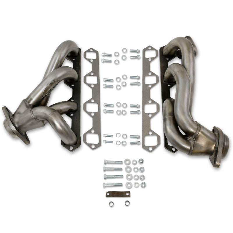 JBA 87-96 Ford F-150 5.8L SBF 1-5/8in Primary Raw 409SS Cat4Ward Header JBA Headers & Manifolds  AXOPROS