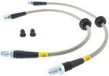 StopTech 2013-2014 Ford Focus ST Stainless Steel Rear Brake Lines Stoptech Brake Line Kits  AXOPROS