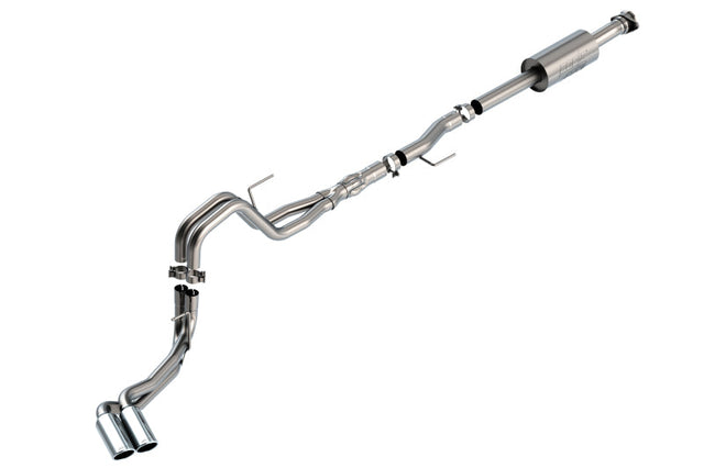 Borla F-150 2021 5.0L 4dr CC SB EC STB Lariat/KR/Platinum/LTD 3/2.25 DSE Cat-Back ATAK CHR Tips Borla Catback  AXOPROS