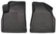 Husky Liners 09-14 Chevy Traverse/07-14 GMC Acadia Weatherbeater Black Front Floor Liners Husky Liners Floor Mats - Rubber  AXOPROS