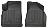 Husky Liners 09-14 Chevy Traverse/07-14 GMC Acadia Weatherbeater Black Front Floor Liners Husky Liners Floor Mats - Rubber  AXOPROS