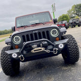 Oracle 7in High Powered LED Headlights - Black Bezel - ColorSHIFT - BC1 SEE WARRANTY ORACLE Lighting Headlights  AXOPROS