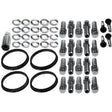 Race Star 1/2in Ford Open End Deluxe Lug Kit Direct Drilled - 20 PK Race Star Lug Nuts  AXOPROS