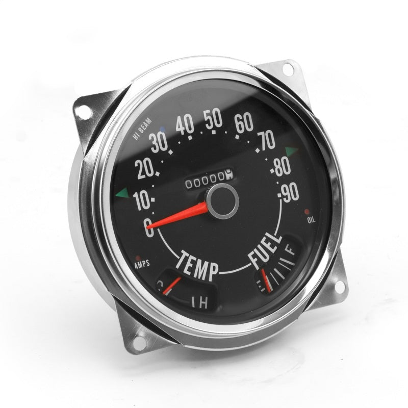 Omix Replace Speedometer Cluster Asse 0-90 MPH 55-75 CJ OMIX Gauges  AXOPROS