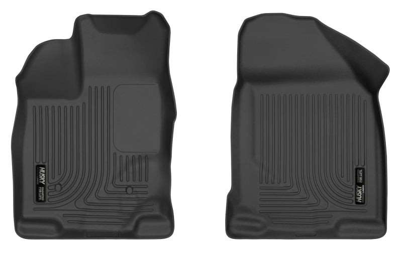 Husky Liners 07-14 Ford Edge / 07-15 Lincoln MKX X-Act Contour Black Front Floor Liners Husky Liners Floor Mats - Rubber  AXOPROS