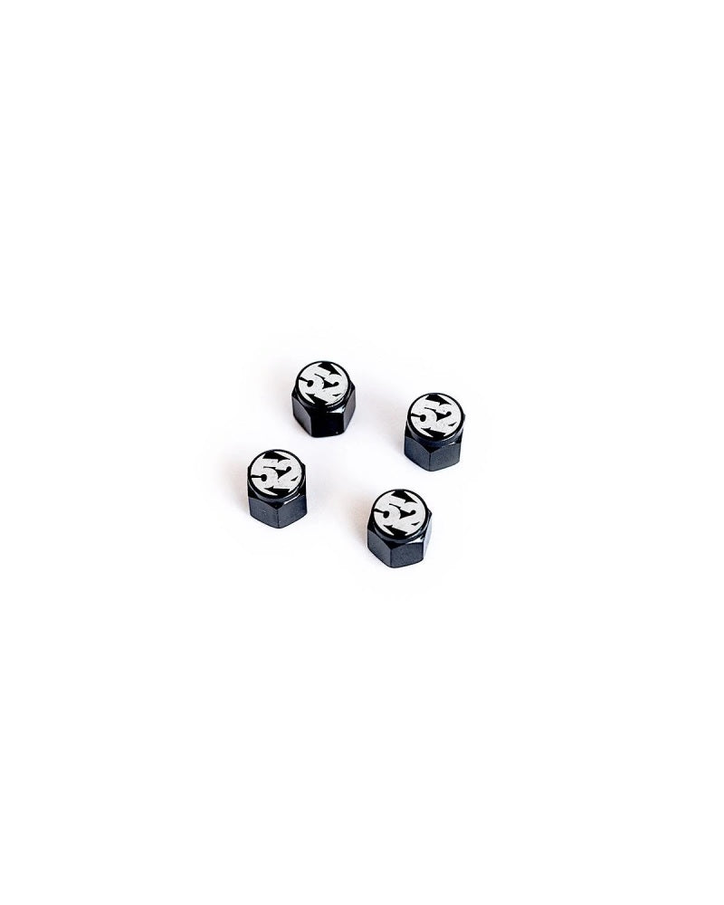 Fifteen52 Valve Stem Cap Set - Black - 4 Pieces fifteen52 Wheel Accessories  AXOPROS