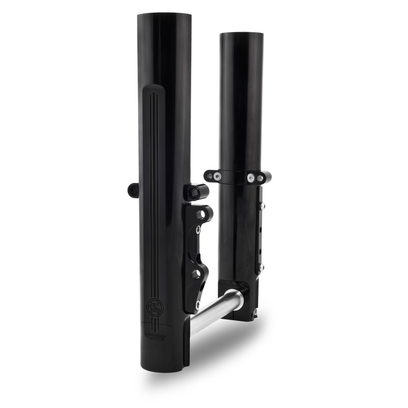 Performance Machine 14-Up FL Lower Leg Assembly - Black Ano Performance Machine Fork Assemblies  AXOPROS