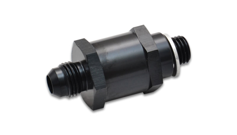 Vibrant Fuel Pump Check Valve -6AN Male Flare to 12mm x 1.5 Metric Vibrant Fittings  AXOPROS