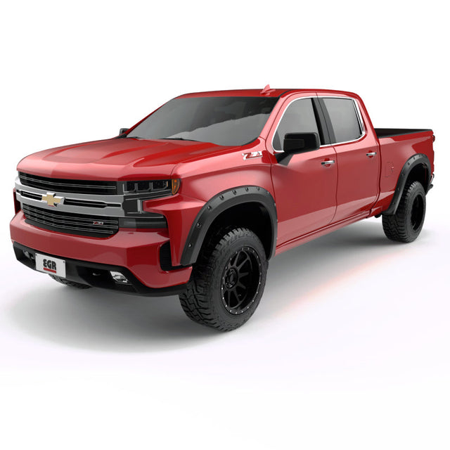 EGR 19-22 Chevrolet Silverado 1500 Baseline Bolt Style Fender Flares (Set of 4) EGR Fender Flares  AXOPROS