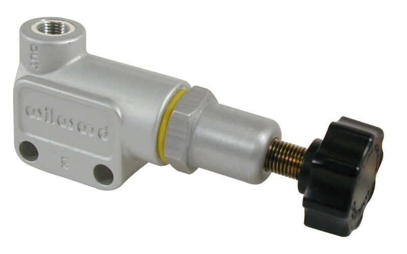 Wilwood Proportioning Valve - Knob Adjust 3/8-24 IF Inlet & Outlet Wilwood Brake Hardware  AXOPROS