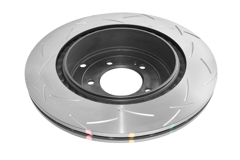 DBA 08-15 Mitsubishi Evolution X Rear Slotted 4000 Series Rotor DBA Brake Rotors - Slotted  AXOPROS
