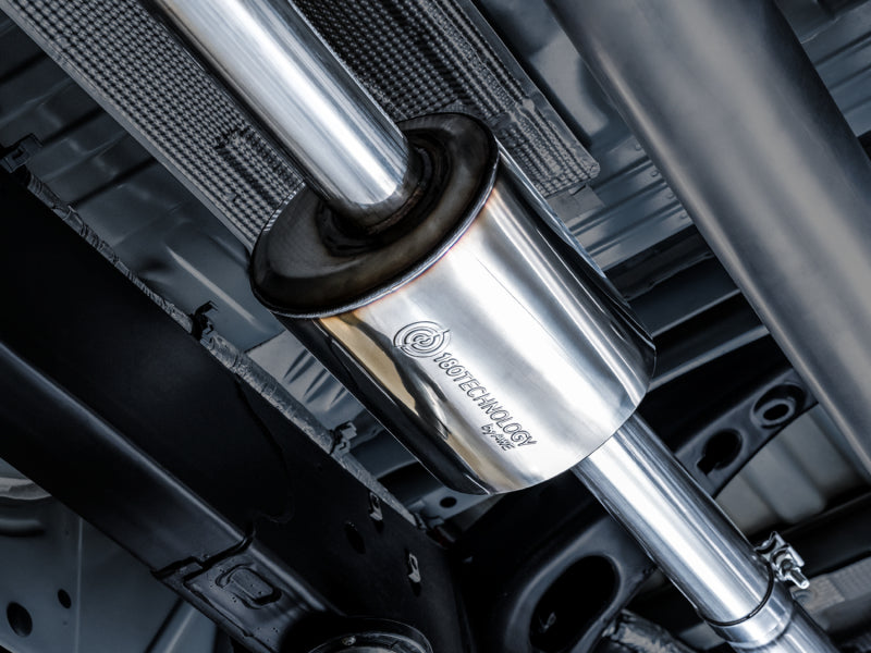 AWE Tuning 4th Gen GM 1500 5.3L 0FG Catback Dual Side Exit (Flat Bumper) - Chrome Tips AWE Tuning Catback  AXOPROS