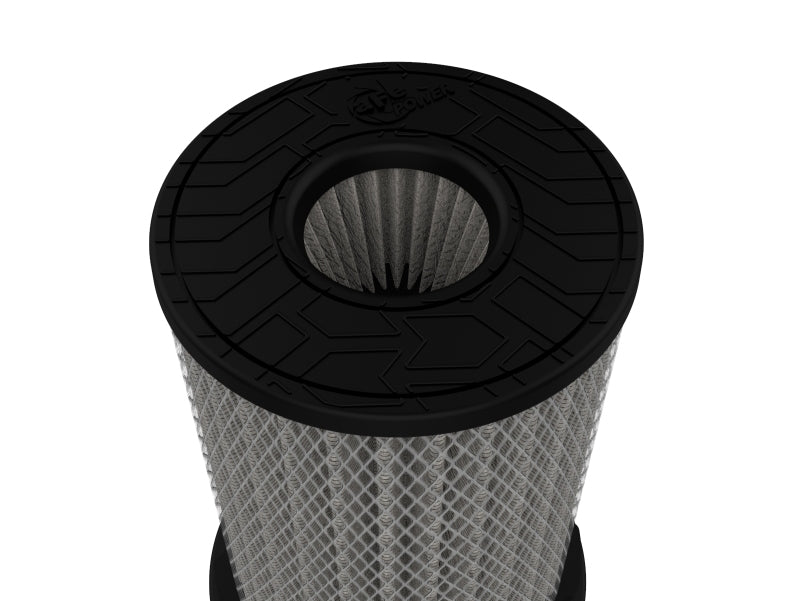 aFe aFe MagnumFLOW Air Filter - Pro DRY S 2.5 Inlet x 4.5in B x 4.5in T x 7in H (Inv) Air Filters - Universal Fit aftermarket performance part
