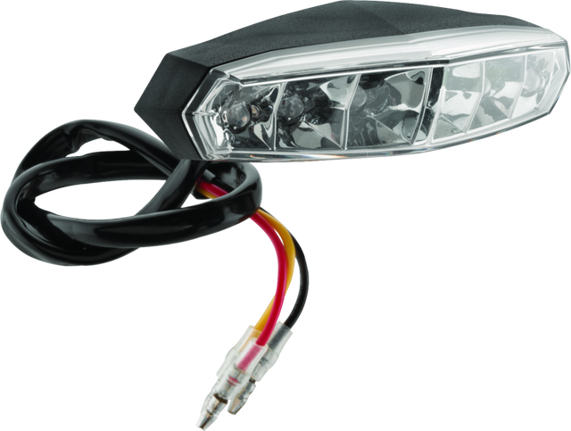 BikeMaster LED Mini Tail Light w/ License Plate Light BikeMaster Tail Lights  AXOPROS