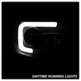 Spyder Toyota Tundra 2014-2016 Projector Headlights Light Bar DRL Black Smoke PRO-YD-TTU14-DRL-BSM SPYDER Headlights  AXOPROS