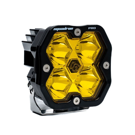 Baja Designs Baja Designs Squadron 2.0 Pro LED Spot (Single Light) - Baja Amber Light Bars & Cubes aftermarket performance part