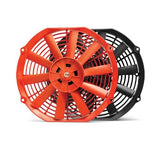 BLOX Racing 10inch Electric Slim Fan - Red BLOX Racing Fans & Shrouds  AXOPROS