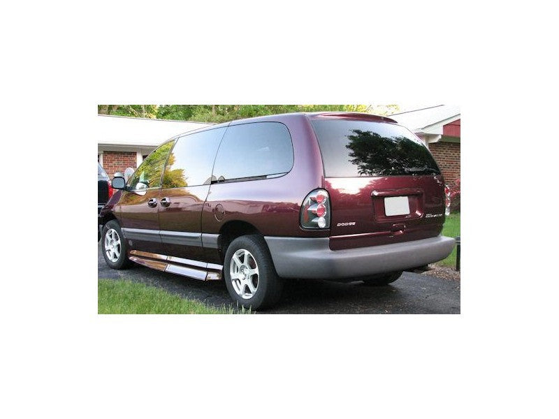 Spyder Dodge Caravan/Grand Caravan 01-07 Euro Style Tail Lights Black ALT-YD-DC01-BK SPYDER Tail Lights  AXOPROS