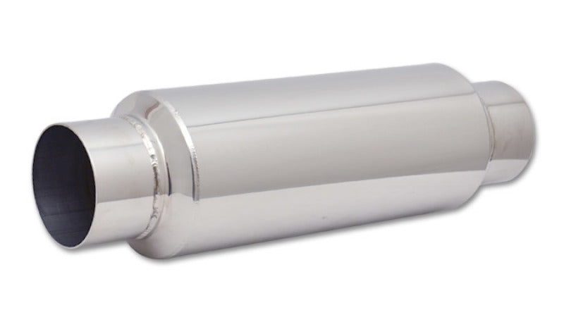 Vibrant SS Resonator (Standard Design) 3.5in inlet/outlet x 18in long w/5in OD resonator body Vibrant Resonators  AXOPROS